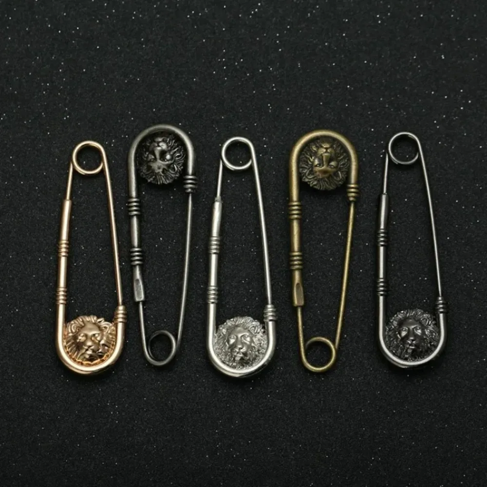 Retro Versatile U-shaped Pins for Men\'s Suit Accessories  Women\'s Anti Shining Coat Brooch Gentlemen\'s Birthday Gift