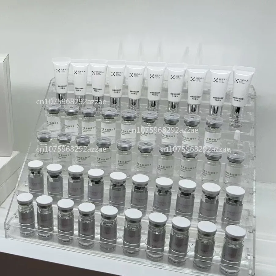 

Новая акриловая стойка для сухой пудры, стойка для косметики, многослойная съемная витрина, размещение продаж