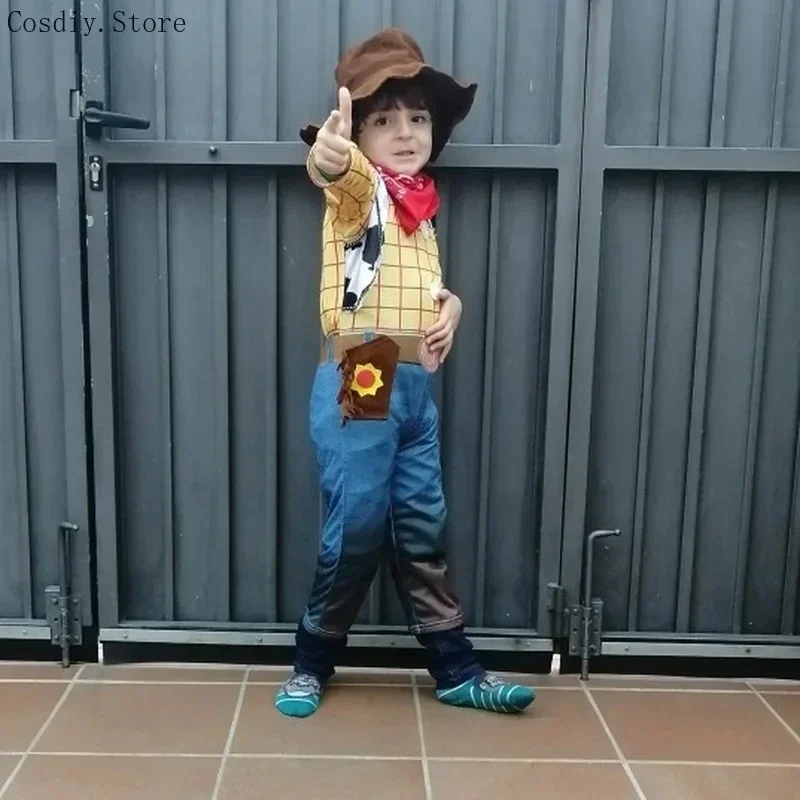 زي دي كوسبلاي دي كاوبوي pour Enfant de 0 à 6 Ans، Vêtements d'Halloween، مجموعة نوفيل