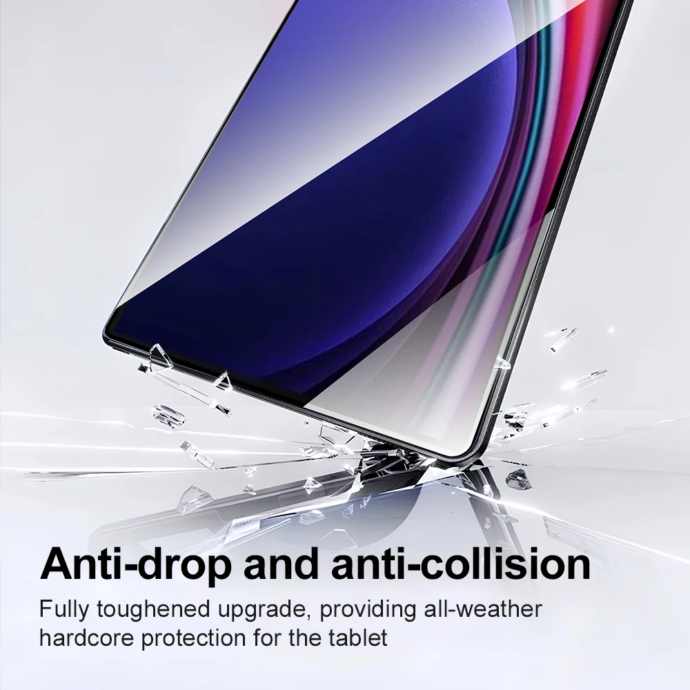 Szkło Hartowane Ochronne na Ekran do Samsung Galaxy Tab S7 S8 S9 S10 FE Plus 11 cali S10 S6 Lite Tab A9 Plus Łatwa Instalacja — zdjęcie produktu 5