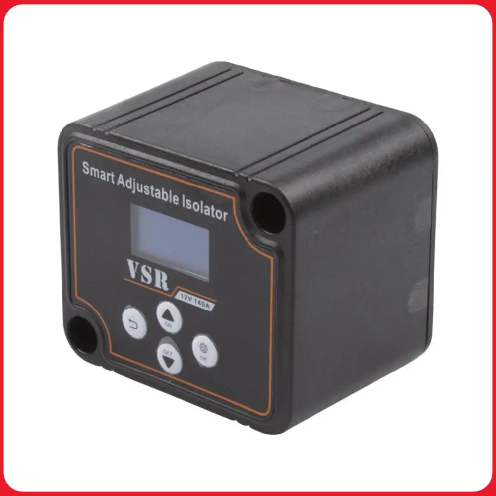 

12V 140A Dual Battery Smart Isolator Voltage Setting Voltage Sensitive Split Charge Relay for Off-Road Camper Yacht ATV UTV Boat