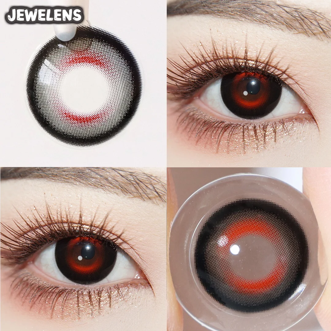 JEWELENS Alien Stage Cosplay Farbkontaktlinsen Anime Ivan Till Pupil 6 Monate 1 Paar Halloween-Objektiv – Detail 1