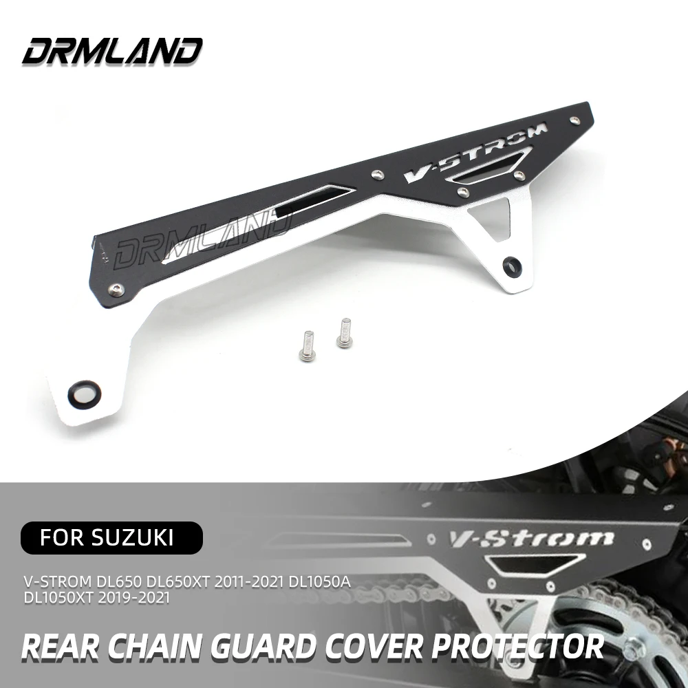 For SUZUKI VStrom V Strom DL 650 XT 650XT DL650 DL650XT 2011-2021 Rear Back Drive Chain Guard Guide Swingarm Cover Protection