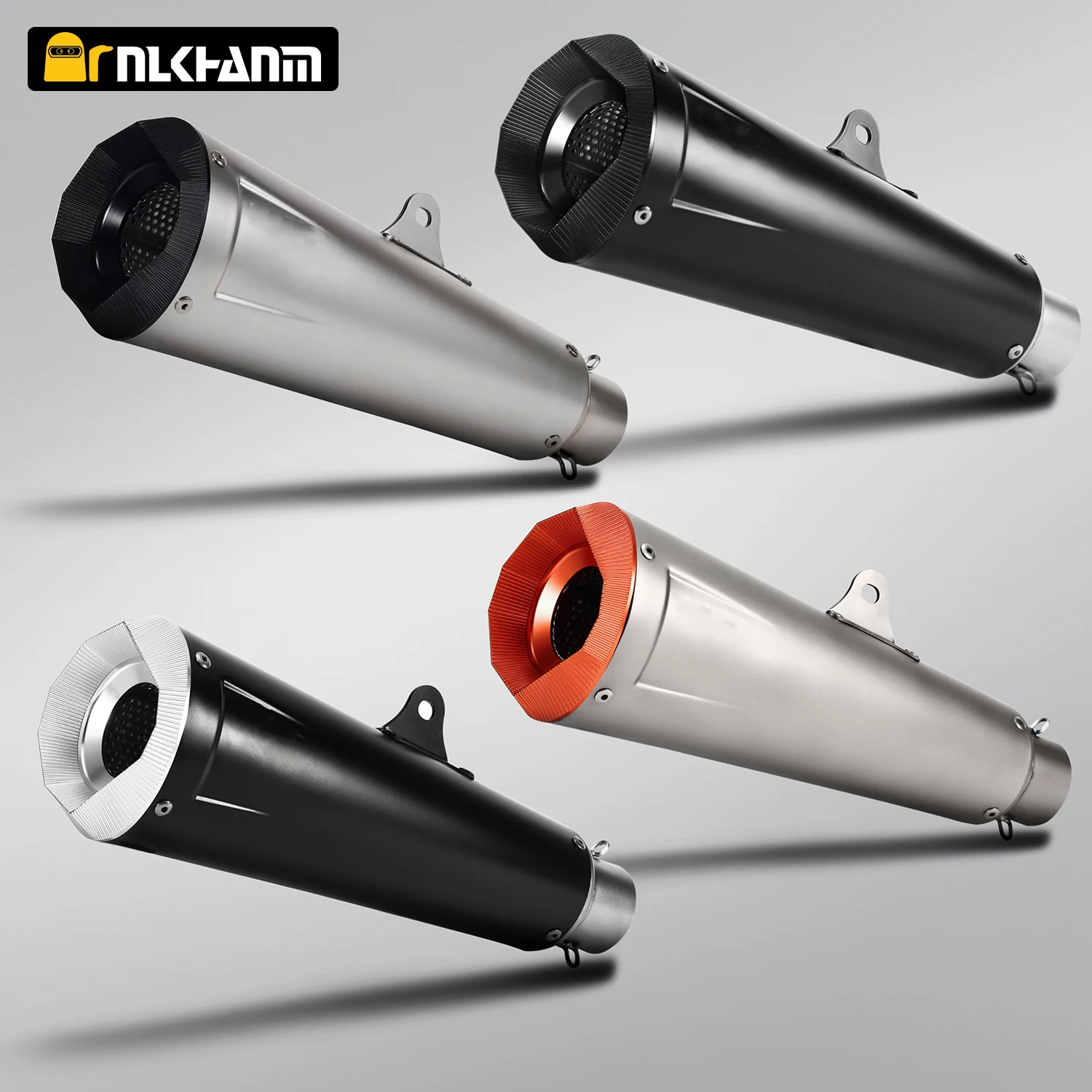 

Выхлопная труба Austin Race RS2 51 мм, универсальная, для мотоциклов, подходит для DUKE 1290, 790, CBR500R, R6, R1, MT09