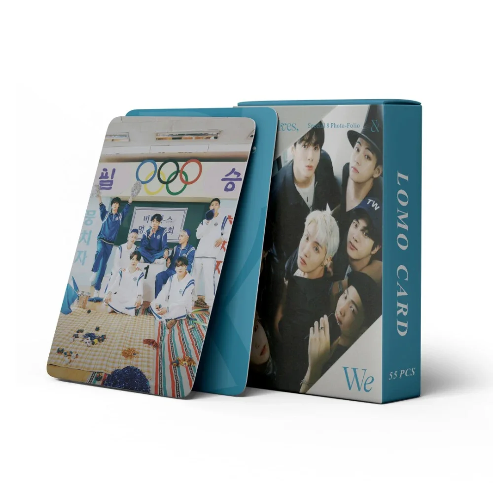 Special 8 Ourselves We Solo Photocards 55Pcs/Box Kpop Lomo Cards Photo Card for Fans Collection