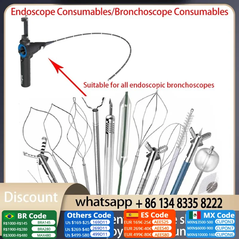 Endoscope consumables/bronchoscope consumables: various types of foreign body forceps/biopsy forceps, cell brush, mouth bite