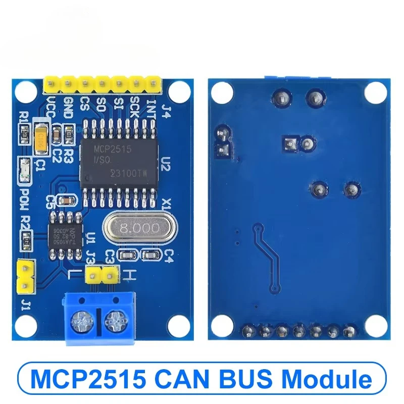 1/2PCS MCP2515 CAN bus driver module board TJA1050 receiver