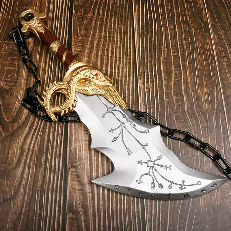 45cm Isten bel hada 4 Kard kratos cosplay kellék Fegyver Plutónium Athéné Penge Káosz Kard valós Visszajáró lélek Leviatán Létszámcsökkentés Japán nyelv katana Gyermek- Adomány