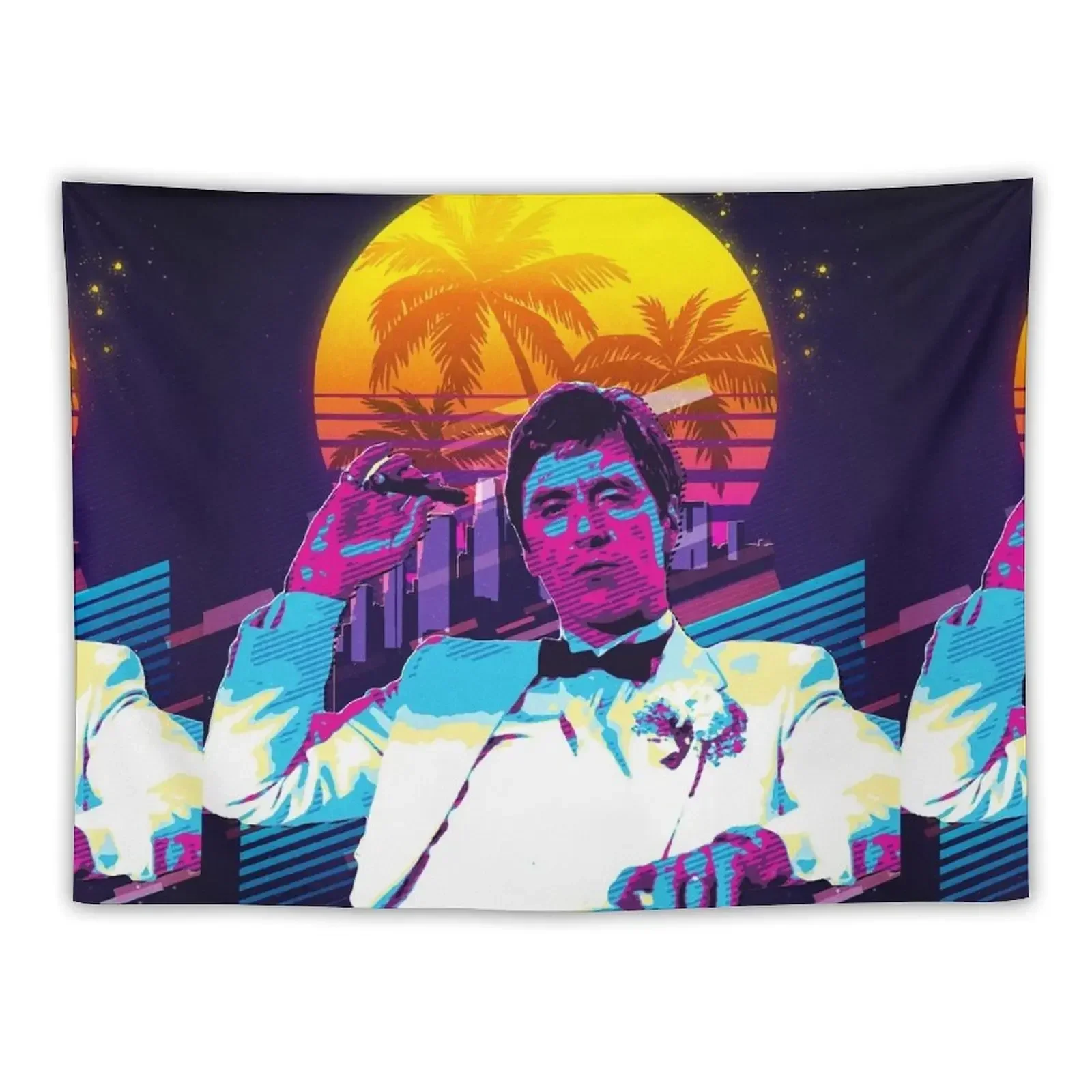 Classic Cinema Art: Scarface Movie Print Featuring Al Pacino Tapestry Bedroom Decorations Tapestry