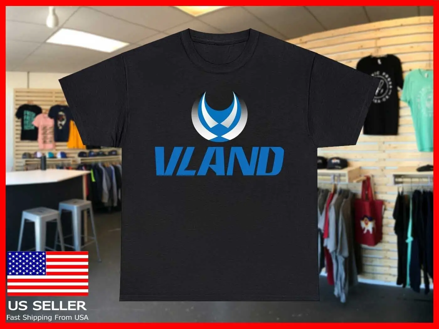 Vland Headlight Assembly Tail Light Logo Funny T shirt S-5XL