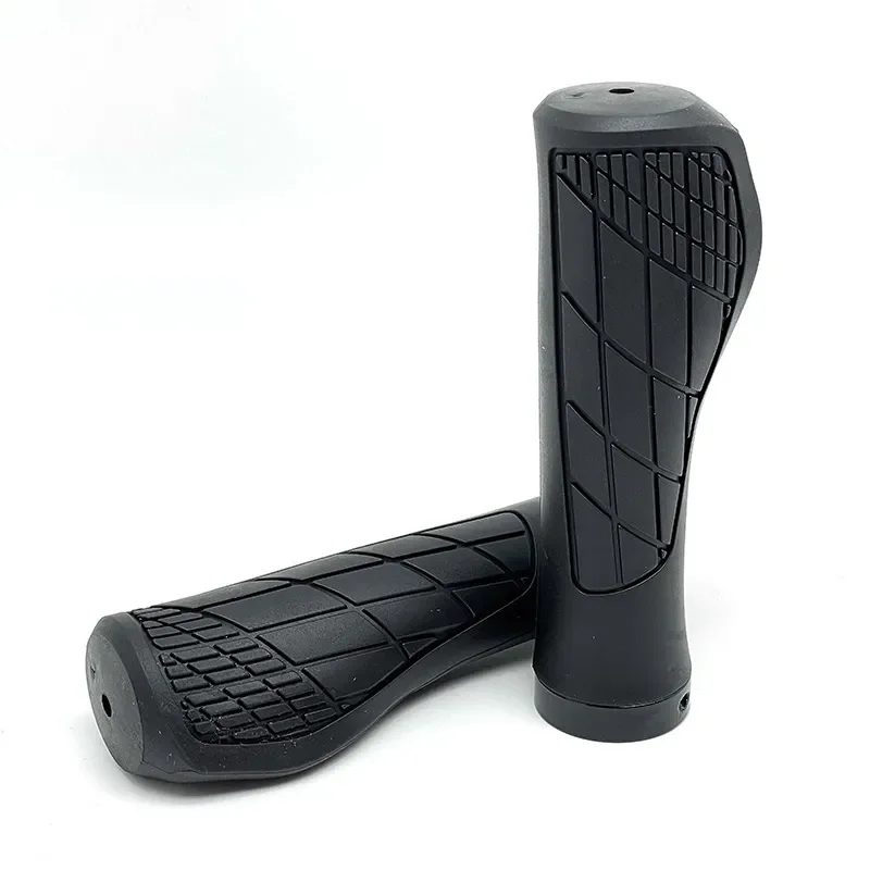 MTB Bicycle Grips Shockproof Bike Handlebar Cover Anti-Slip Lockable Grips Ergonomic Cycling Rubber Ball Handle Grips