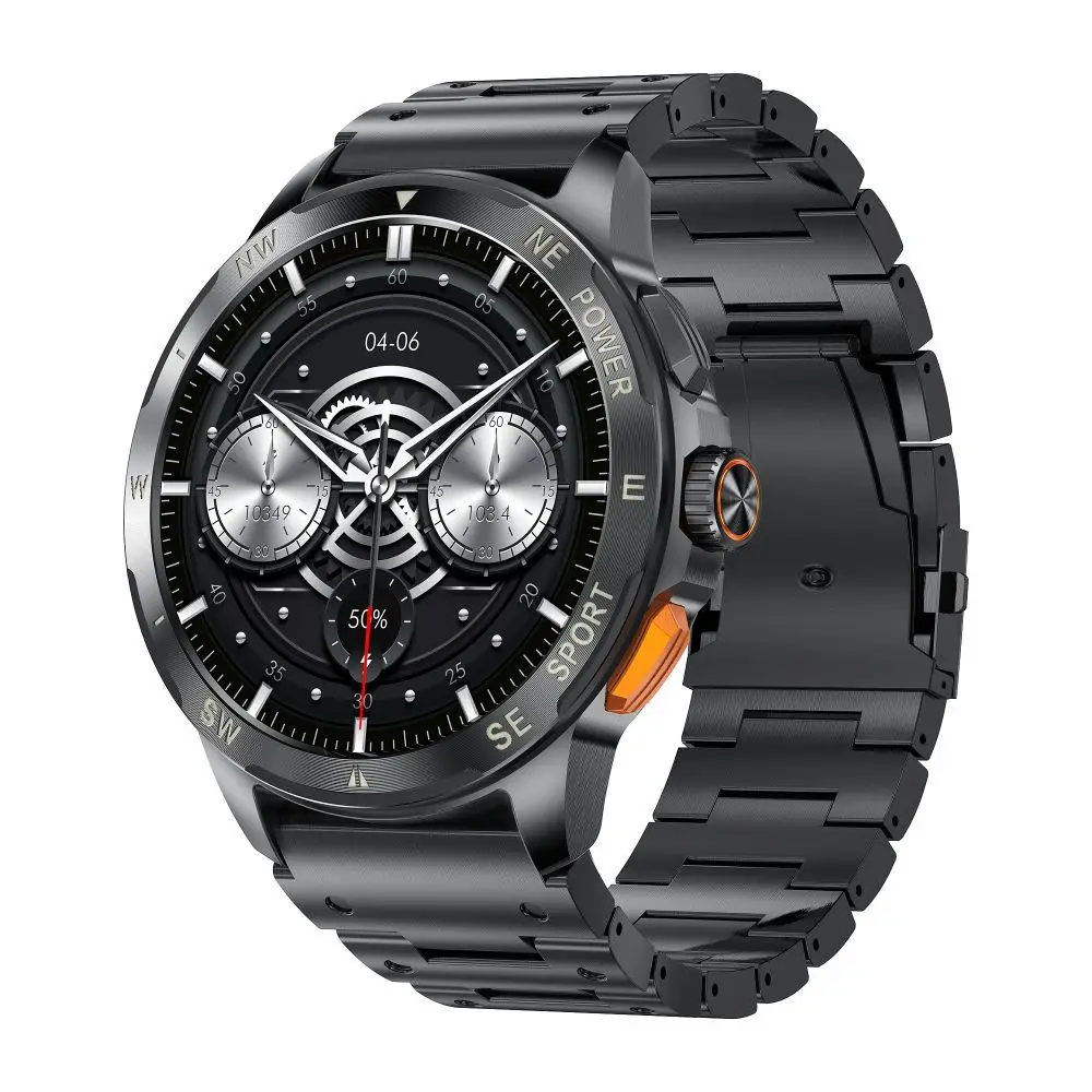 

Трансграничные умные часы AK77, Bluetooth-вызов, спортивный многофункциональный голосовой помощник, водонепроницаемый мужской спортивный браслет