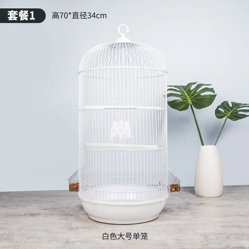 Factory Direct Sell Iron Wire Steel Mesh Large Round Bird Cage