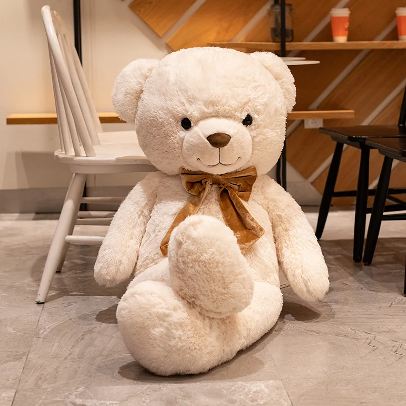High Quality Giant Bear Plush Doll Soft Stuffed Animal Bear Plush Toys Girls Valentine Lover Birthday Gift