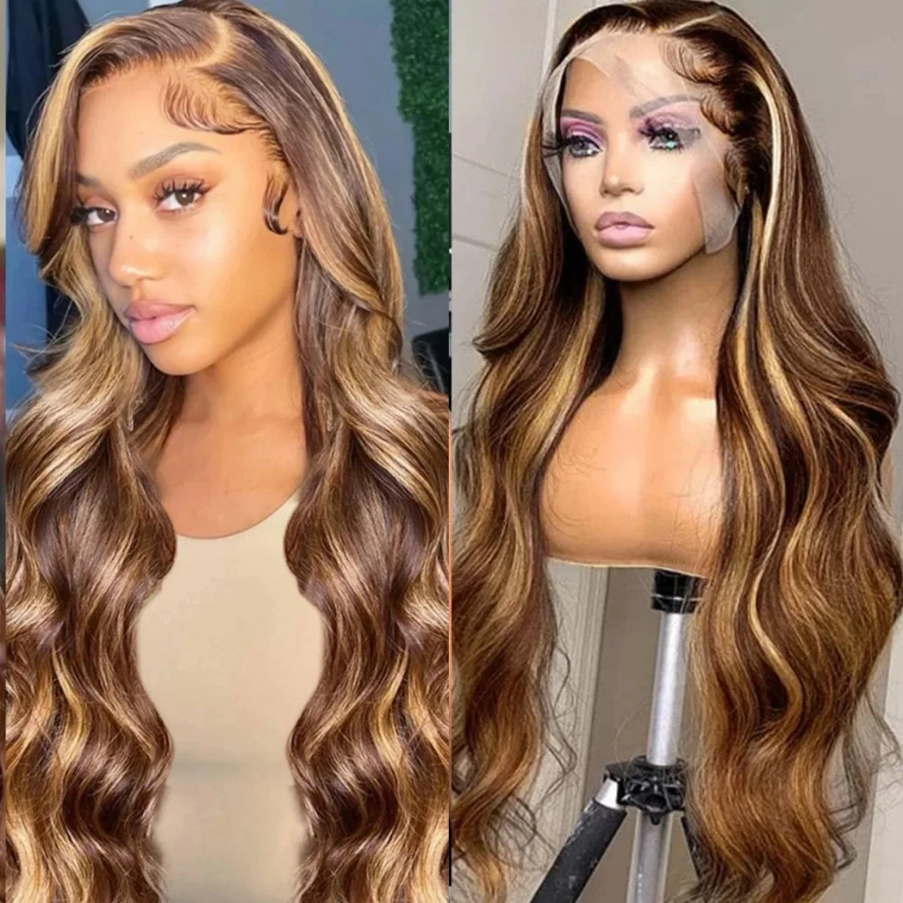 

Выделите Объемная Волна Парик Фронта Шнурка Человеческие Волосы 13x4 13x6 Прозрачные HD Парики Фронта Шнурка Блондинка Омбре Цветные Предварительно Сорванные Парики