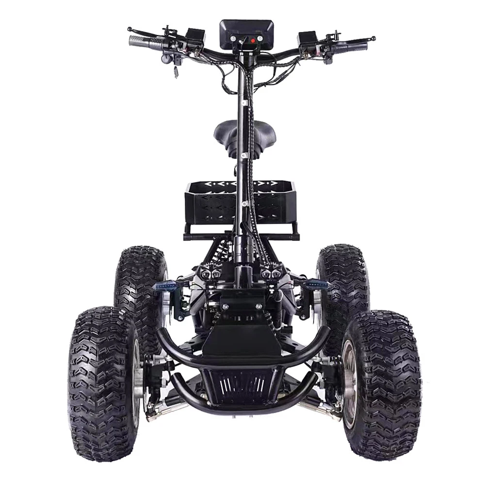 Scooter elétrico Off-Road dobrável para adultos, populares, 8000W, 60V, 50Ah, poder de montanha, ATV, Scooter elétrico