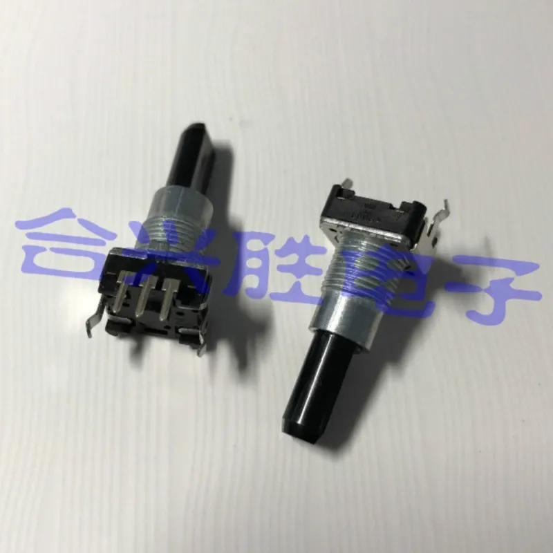 1Pcs EC12 Type Encoder Damping Feel No Positioning 24 Pulse Power Amplifier Volume Potentiometer