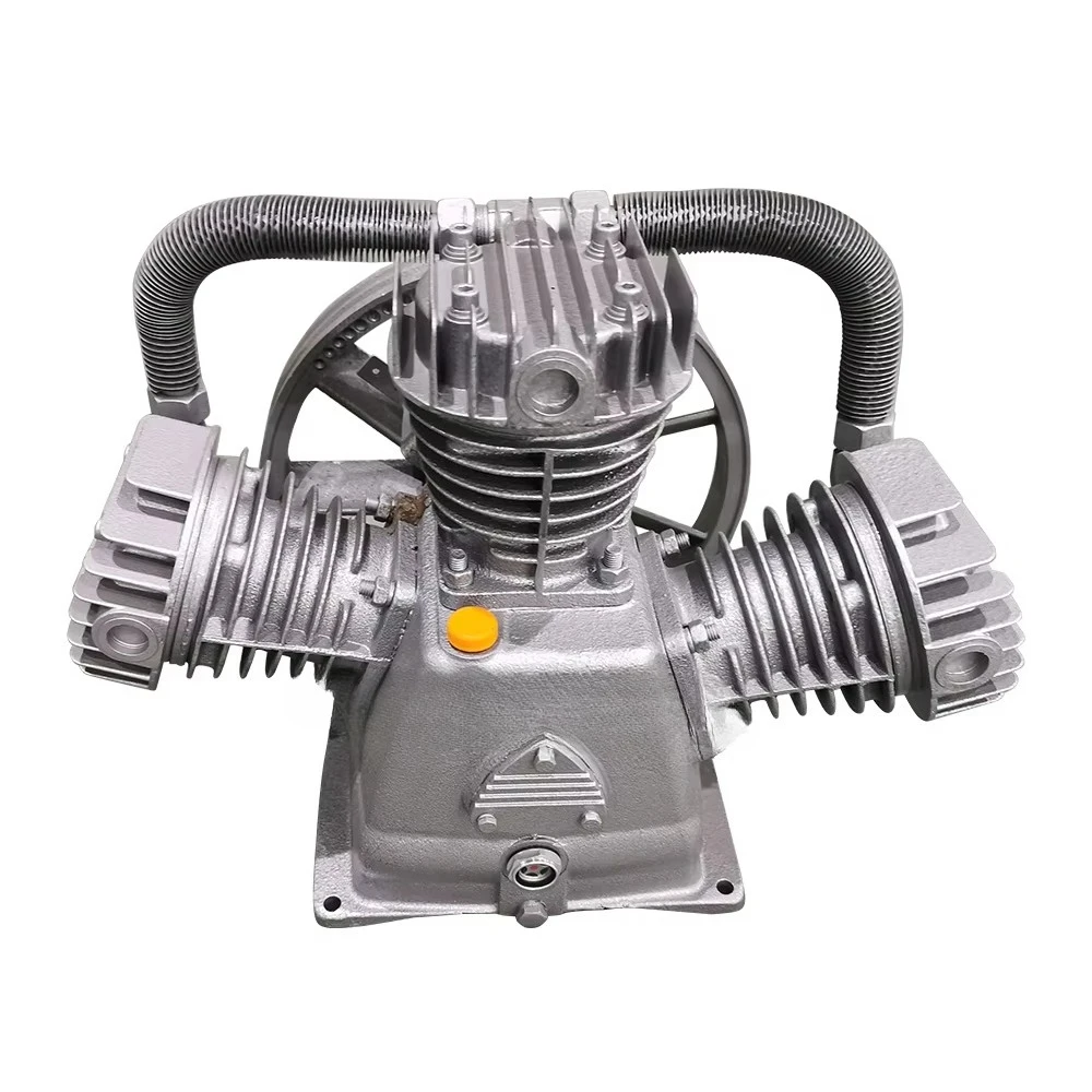 Industrial air compressor head