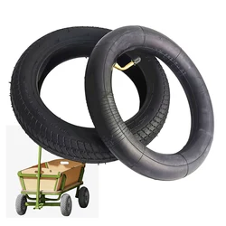 1pc 255x55 Children Bike Tyre Three-Wheel Baby Hand Push Inner Outer Tyre Kids Bicycle Tire Inner Tube Rubber Outer Tyre Parts