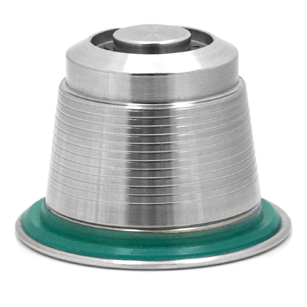 

Stainless Steel Coffee Capsule Practicl Reusable Espresso Capsule Filter Cup for Coffee Machine without Silicon Ring