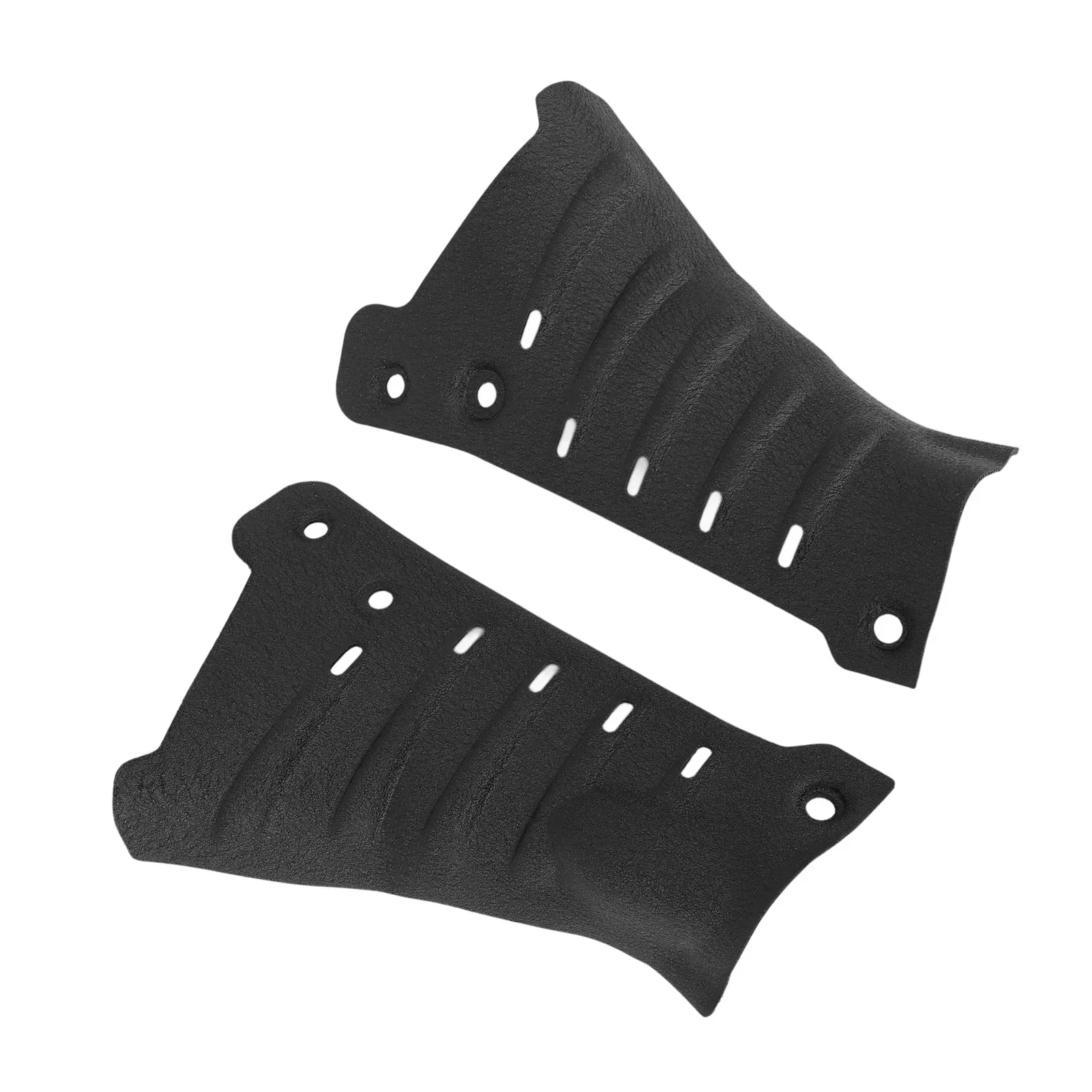 1 Pair Coolant Pipe Guard Impact Protection Aluminium Alloy Condenser Tube Protector Plate Replacement for Tesla Model Y 21‑23