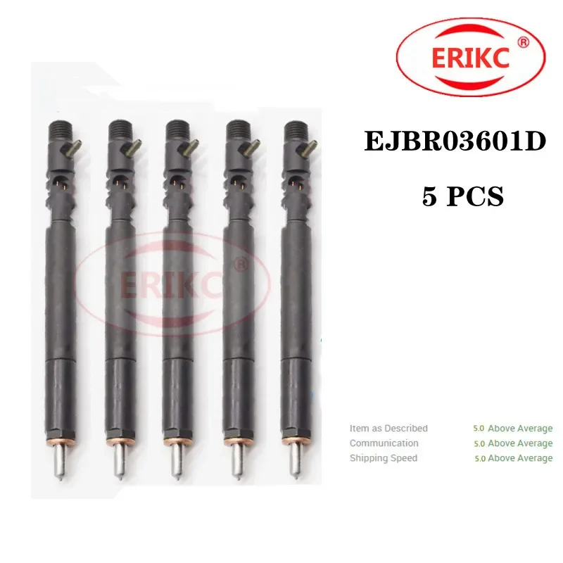 EJBR03601D Spare Parts Common Rail Injection EJBR 036 01D FOR Euro 3 Delphi Injector ERIKC 5PCS