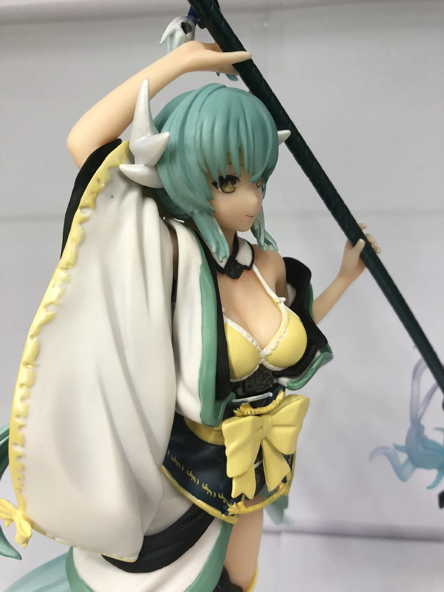 

25 см Fate Grand Order Киёхимэ Лансер в купальнике: Коллекционная фигурка-статуэтка для мальчиков, украшение для рабочего стола, игрушка