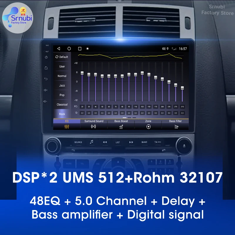 2 Din Android Wireless Carplay Car Radio for Peugeot 407 CC SW 2004 2005 2006 - 2011 Multimedia Player Stereo GPS DVD Head Unit