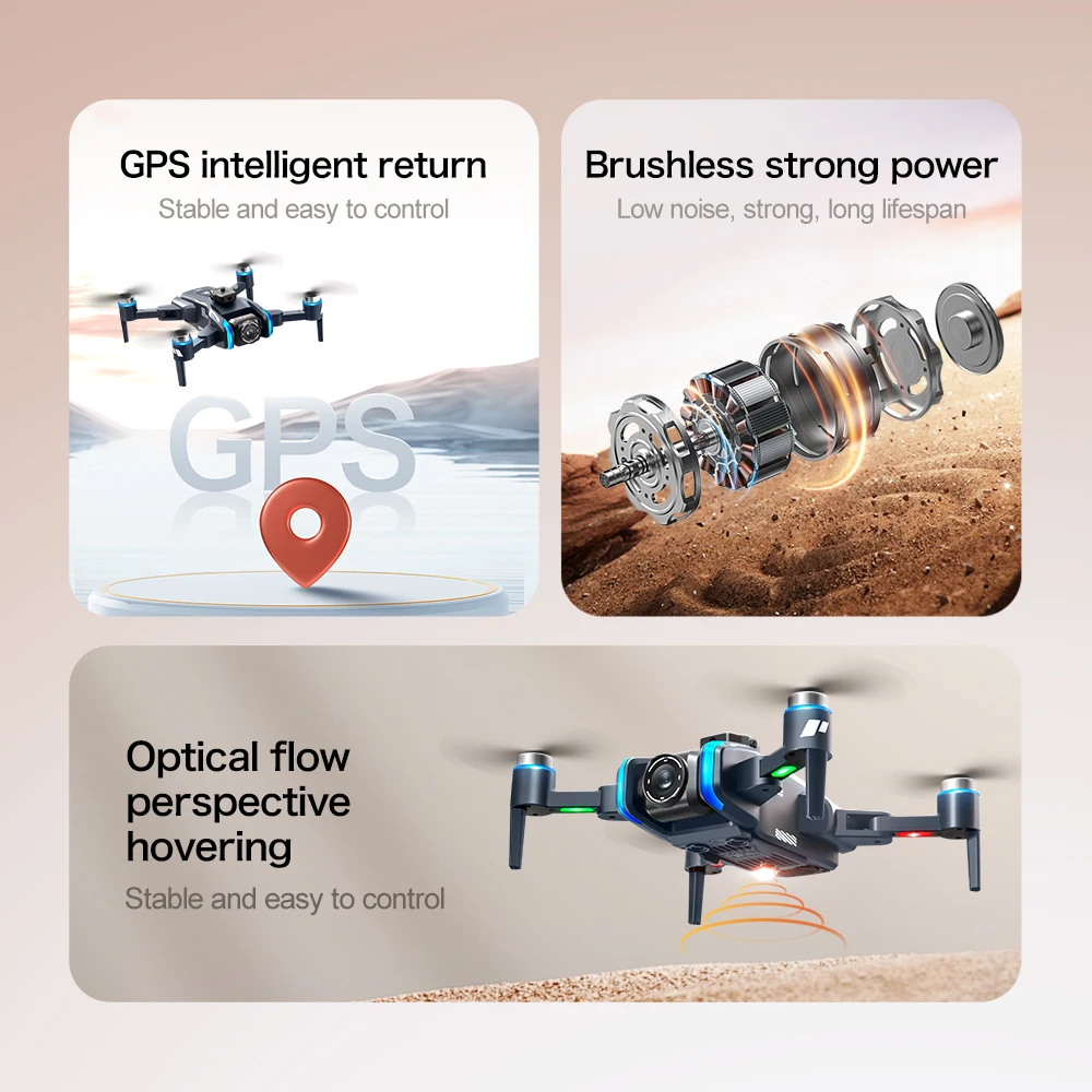 Lenovo XT808 Pro MAX Drone 4K Professional 8K HD Dual  Light Flow Camera Brushless Motor 5G WiFi Optical GPS RC Quadcopter - view 6