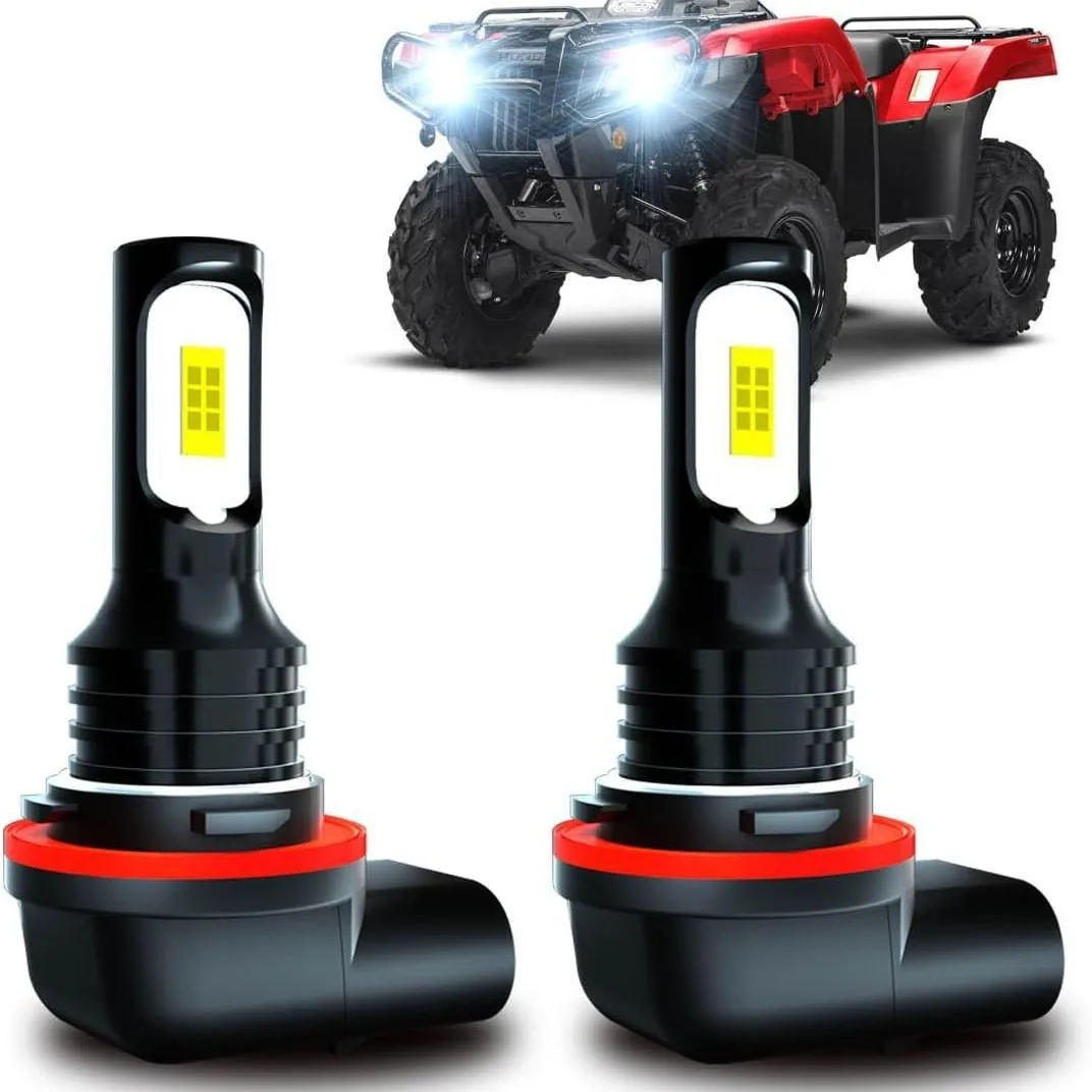 

34901 HR3 A21 H8 H9 H11 LED Headlight Bulbs 80W 6000K 3570 Chips for Car Motorcycle Fog Lamp Retrofit