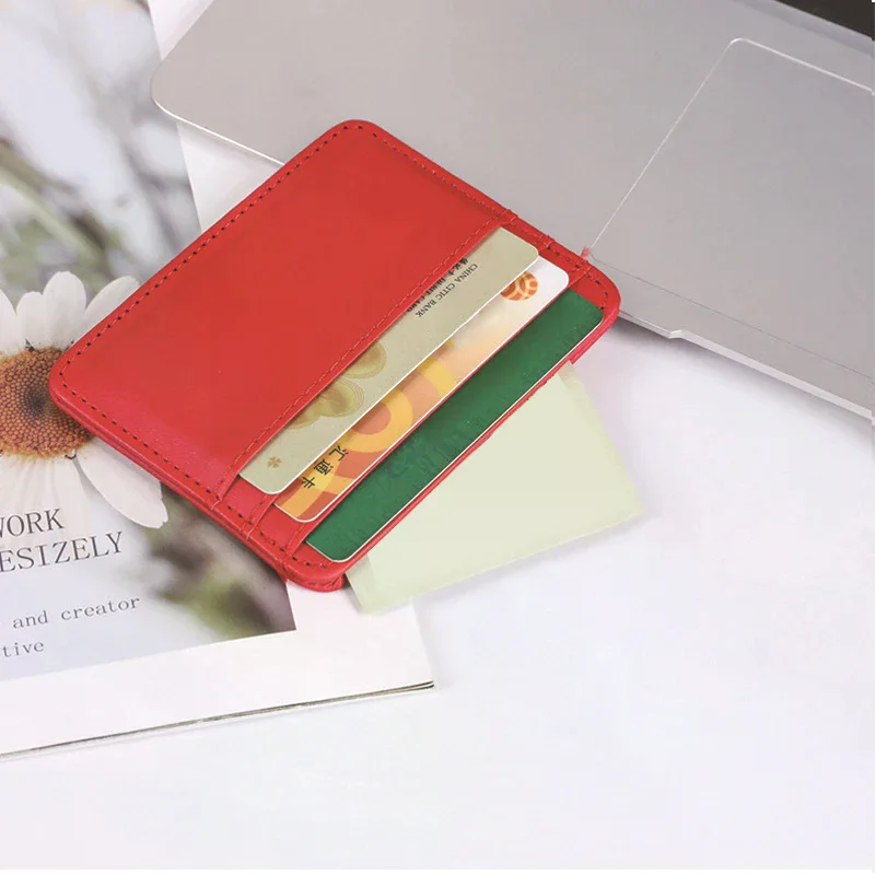 Ladies' ultra-thin wallet card clip, fashionable, simple, versatile, coin wallet, credit card clip