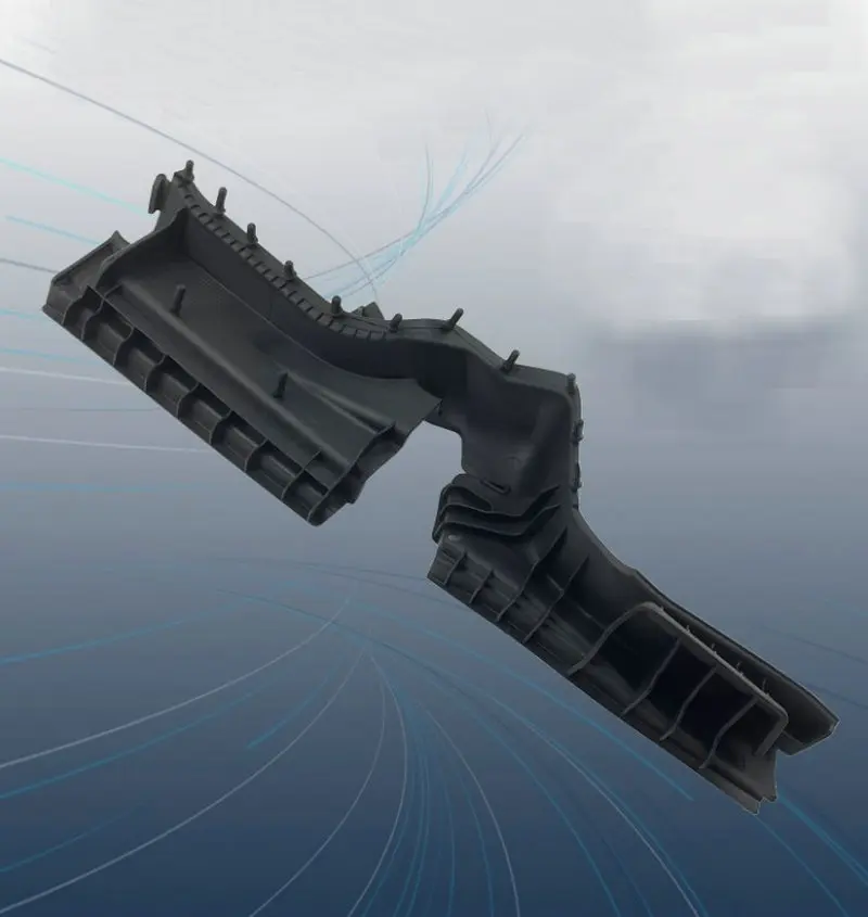 Applicable to Accord 2008-2013 Wiper cover side cover Deflector angle adhesive Front windshield lower adhesive strip