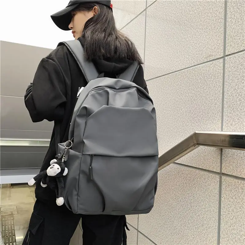 Fashion Backpack Women New Rucksack Student School Bags For Girls High Capacity School Bag Leisure Backpack Men Travel Mochila