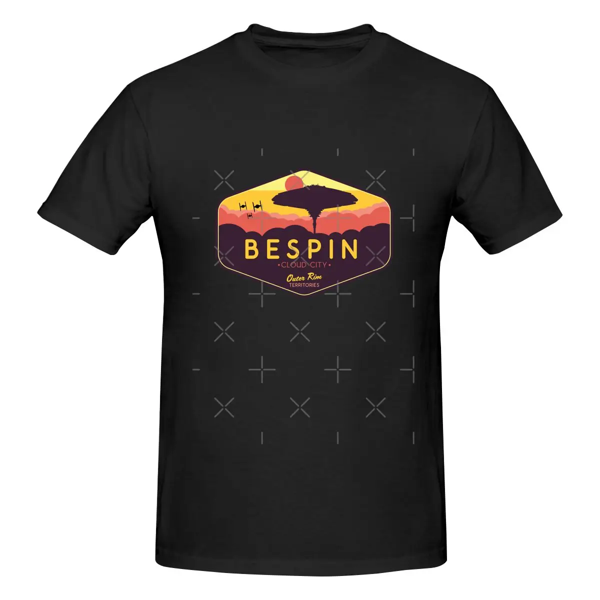 Funny Bespin Cloud City, Outer Rim Territories Classic Men's T-shirt Printed Tops are loose and slim fit Women's T-shirts