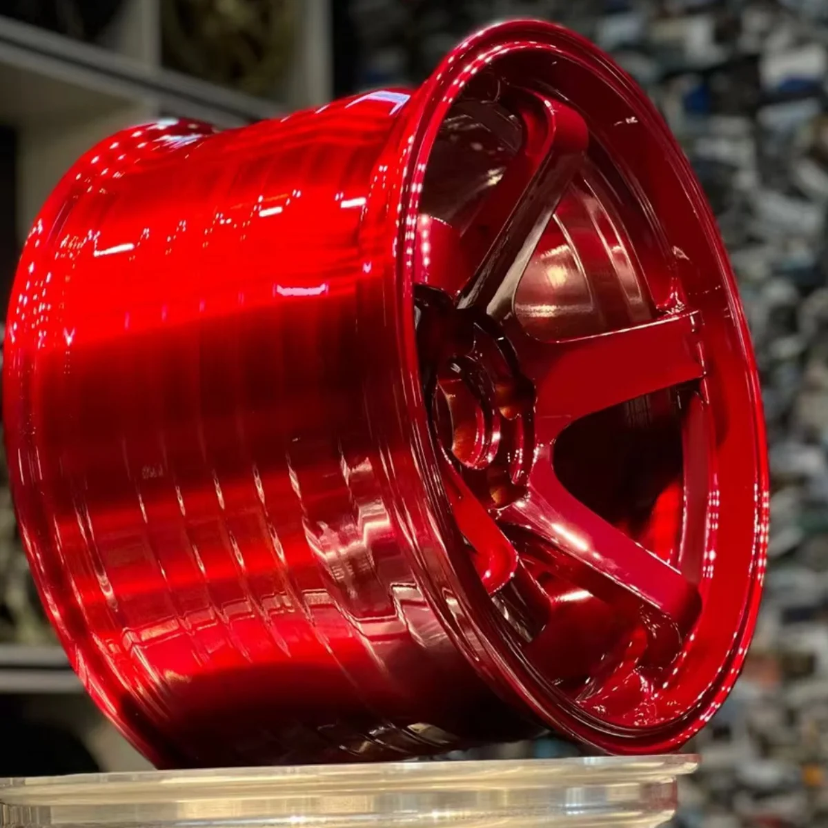 

5 Spoke 15 16 17 18 19 20 21 22 Inch Red Concave Aluminum Alloy Forged Lip Rims for E30 Jdm F32 420 428 E60 61 Atuto Pars