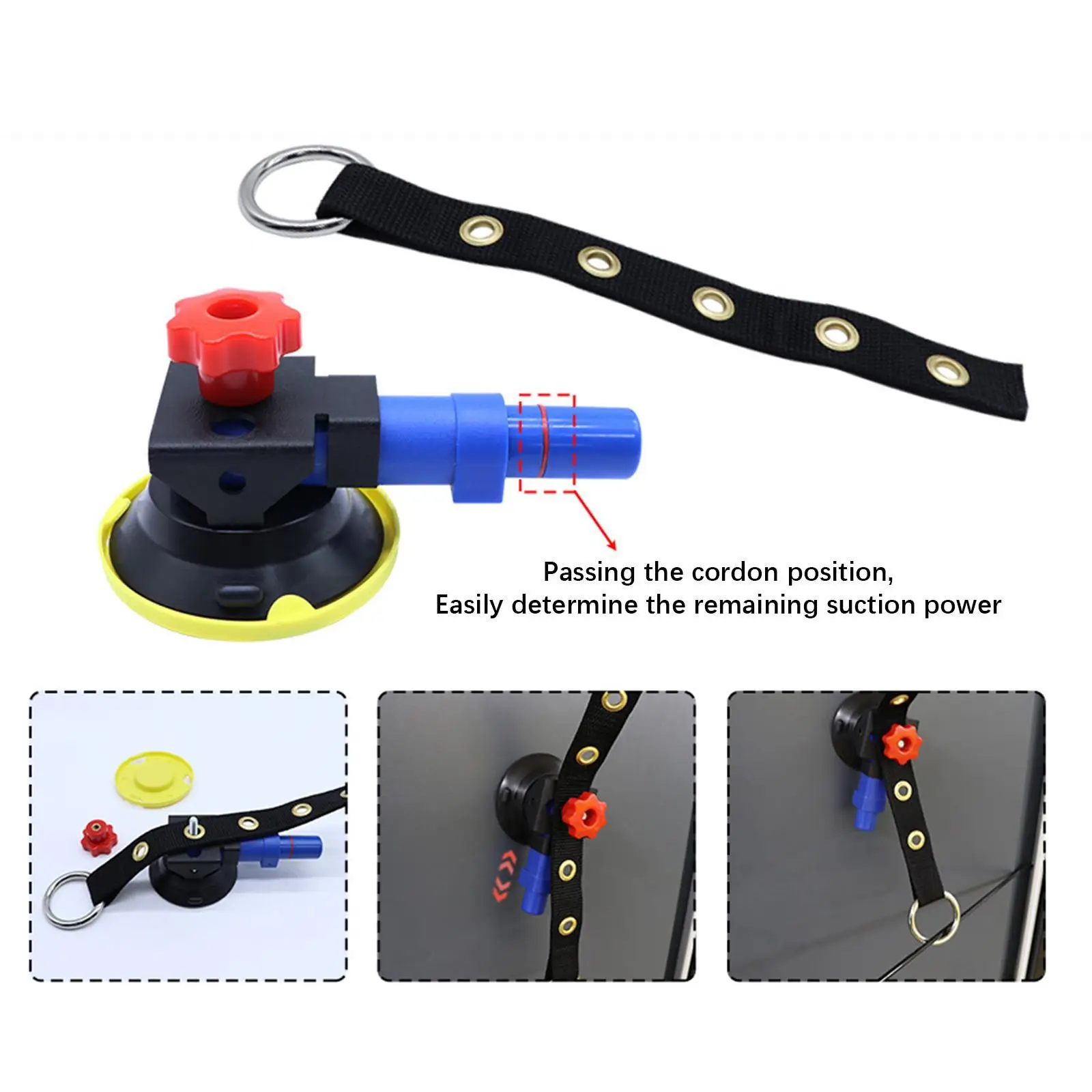 

Generic Hand Pump Suction Cup Heavy Duty Body Repair Dent Remover Tool Kit