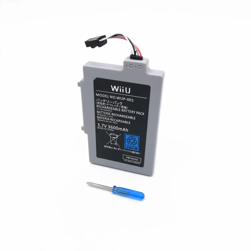 

18x WUP-001 3600mah Replacement Joystick Battery for Nintendo Wii U Wii-U Gamepad Controller Rechargeable Li-ion Batteries Pack