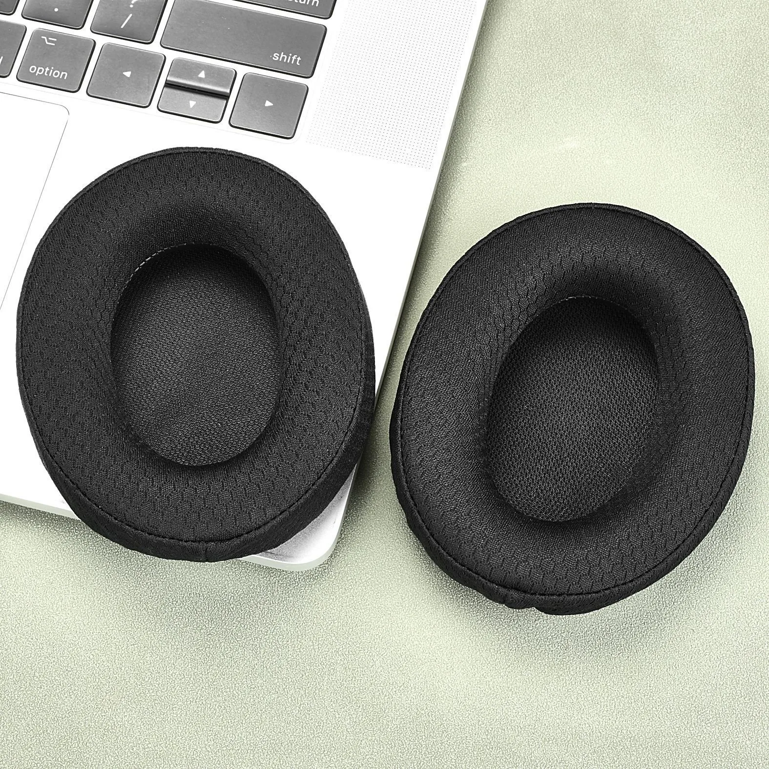 

Replacement Protein skin memory foam Ear Pads For Srhythm NC25 / NC35 Headphone earmuffs repair parts