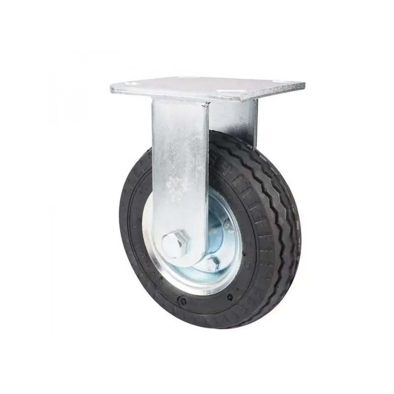 

1 Pcs Packing Caster Heavy 6-inch Inflatable Directional Wheel Rubber Air Wear-resistant Hotel Luggage Cart Factory