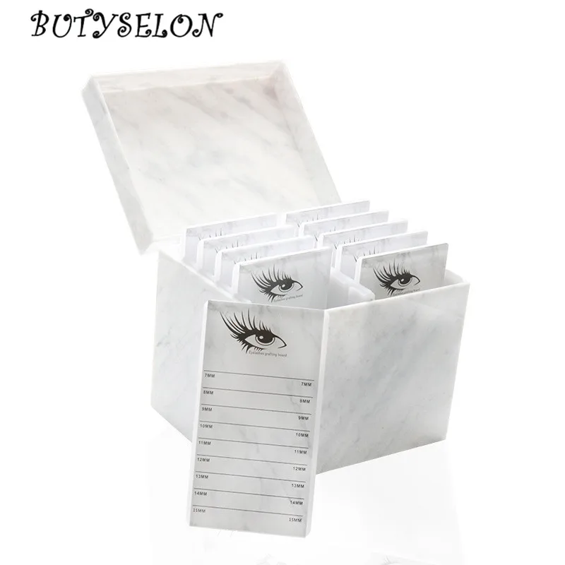 10/5 Layers False Eyelash Storage Box Acrylic Makeup Organizer Eyelash Glue Pallet Lash Holder Grafting Eyelash Extension Tool