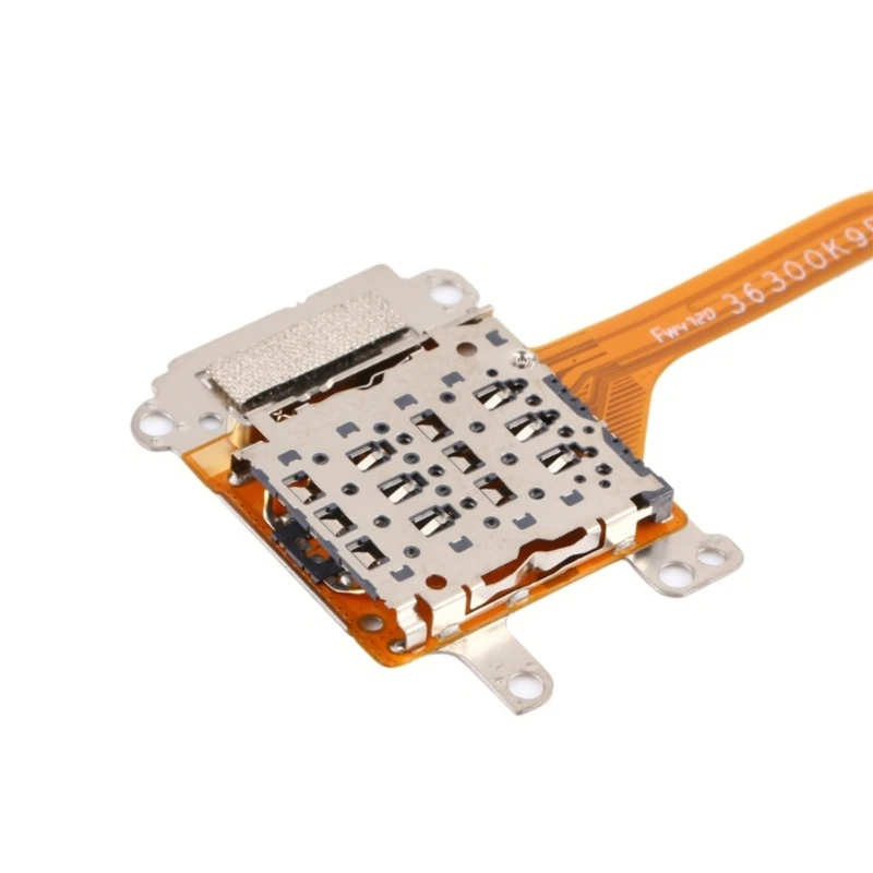 Ribbon Cable Reader Assembly Replacement for 6.55 Inch Internal Phone Repair, Card Tray Part for Technicians, Service Shops, and