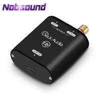 Nobsound U2 Mini Digital Audio Interface USB to SPDIF Optical / Coaxial Converter DSD DOP XMOS XU 208 Audio Adapter 192KHz