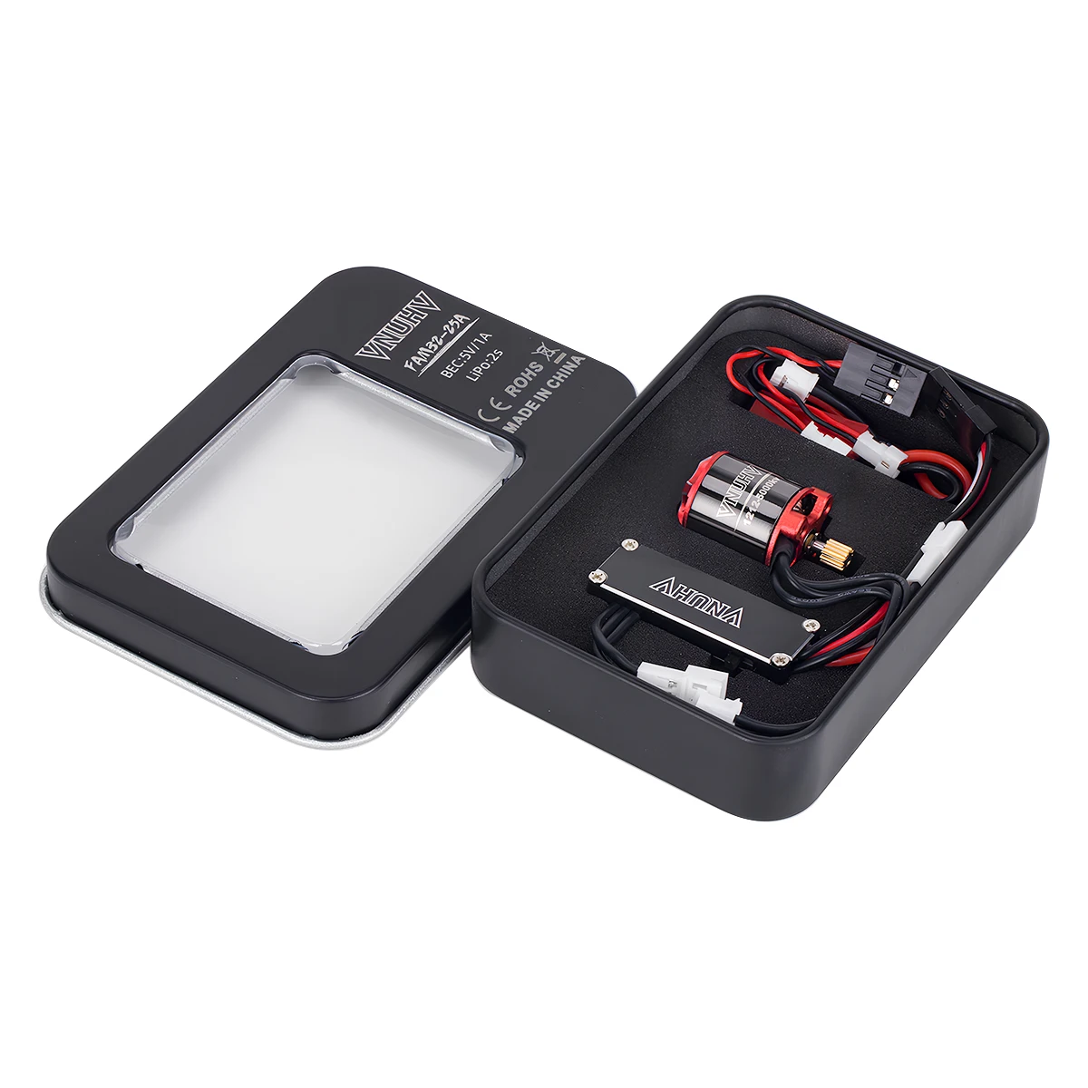 1212 5000KV Outer Rotor Brushless Motor 25A ESC Combo for 1/24 1/30 Axial SCX30 Ford Bronco SCX24 RC Crawler Upgrade Accessories view 6