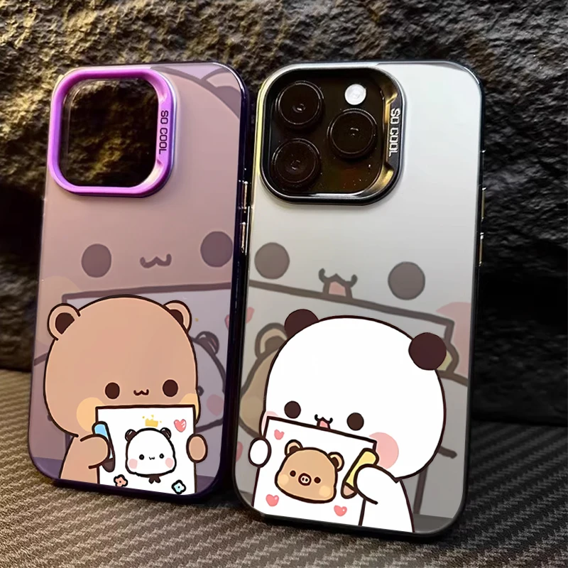 Cute BuBu DuDu Cartoon Case for Samsung Galaxy A24 A33 A34 A14 A13 A23 A55 A15 A35 A25 A05 A05S 5G A54 A53 A32 A52 A52S Cover