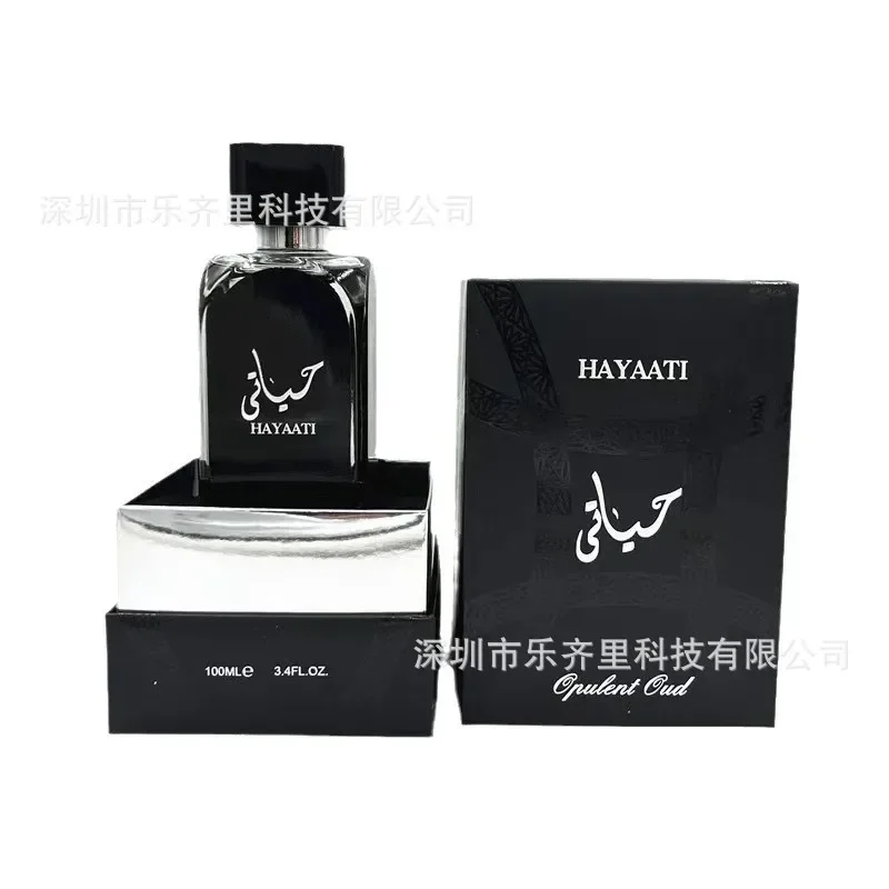 100ml Perfume Hombre Originales Hayaati Black High Quality Cologne Pheromone Transmission Long Lasting Smell Eau Parfum