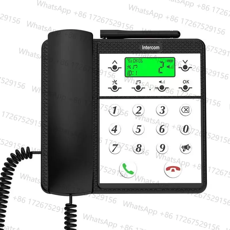 H8-T4 Wireless Long Distance Audio Intercom Door Phone One to More Doorbell Voice Sender&Reciever  Door Ring