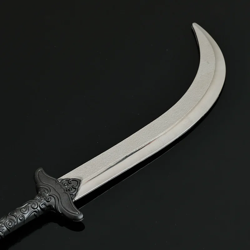 22 cm historischer Roman aus der TV-Serie der Sui- und Tang-Dynastie, peripheres Luo-Cheng-Messer, Metallmodell, Sammlerstück, Schreibtischornament, Jungenspielzeug
