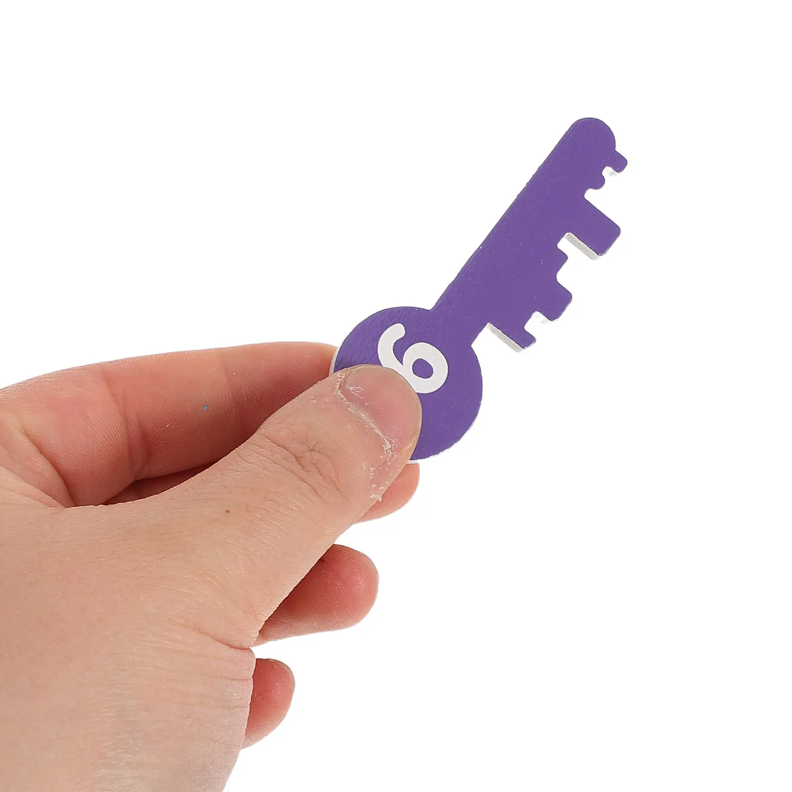 

1Set Wooden Numbers Matching Locks and Keys Set for Preschool Math Learning Montessori Early Education Fine Motor Skills