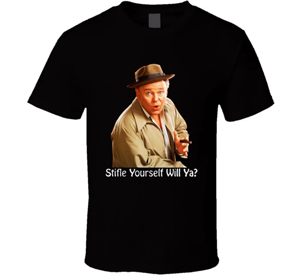 Archie Bunker Stifle Yourself Will Ya All In The Family Funny T Shirt New