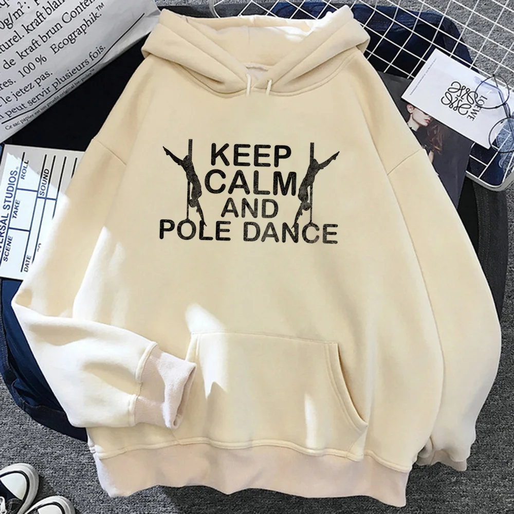 

Poledance hoodies women graphic vintage sweat y2k clothes Pullover women aesthetic sweater